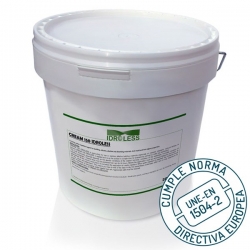 Producto hidrófugo Cream 150 de Idroless. Cumple norma europea 1504-2