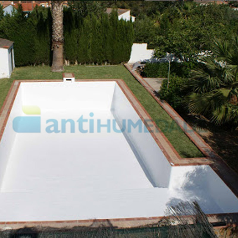 Pintura impermeabilizante extrem blanca para piscinas Sopgal