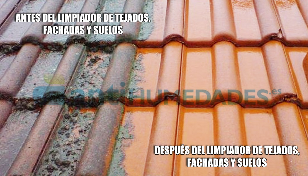 Limpiador antihumedades tejados fachadas y suelos
