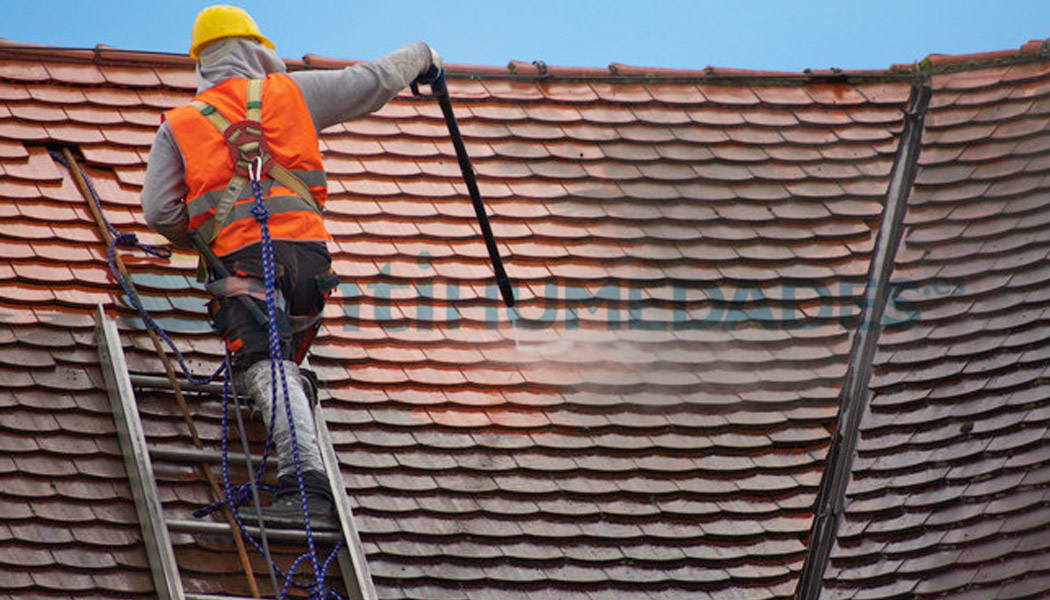 Limpiador antihumedades para tejados fachadas y suelos