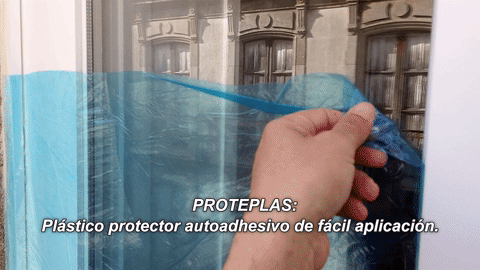 Proteplas: plástico autoadhesivo para construcción