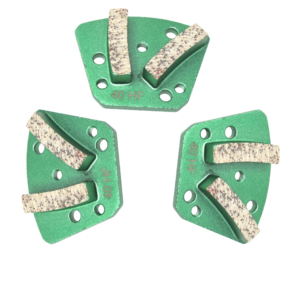 Segmento diamantado green para pulido de suelos duros