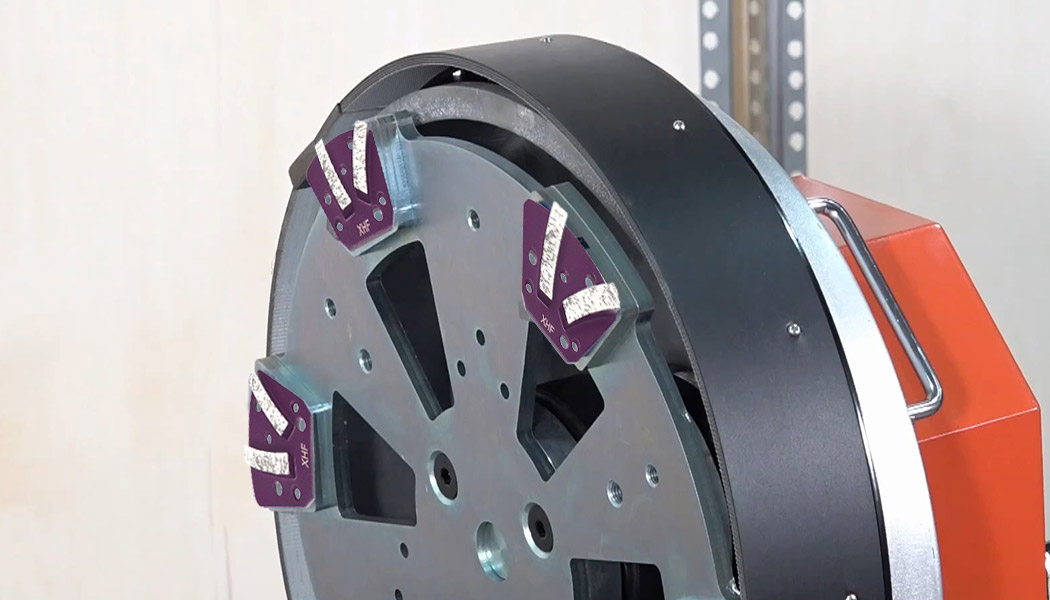 Segmento de diamante para suelos extremadamente duros