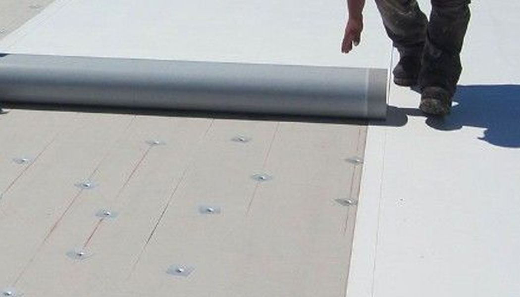 Lámina de PVC con armadura de poliéster para impermeabilizar terrazas